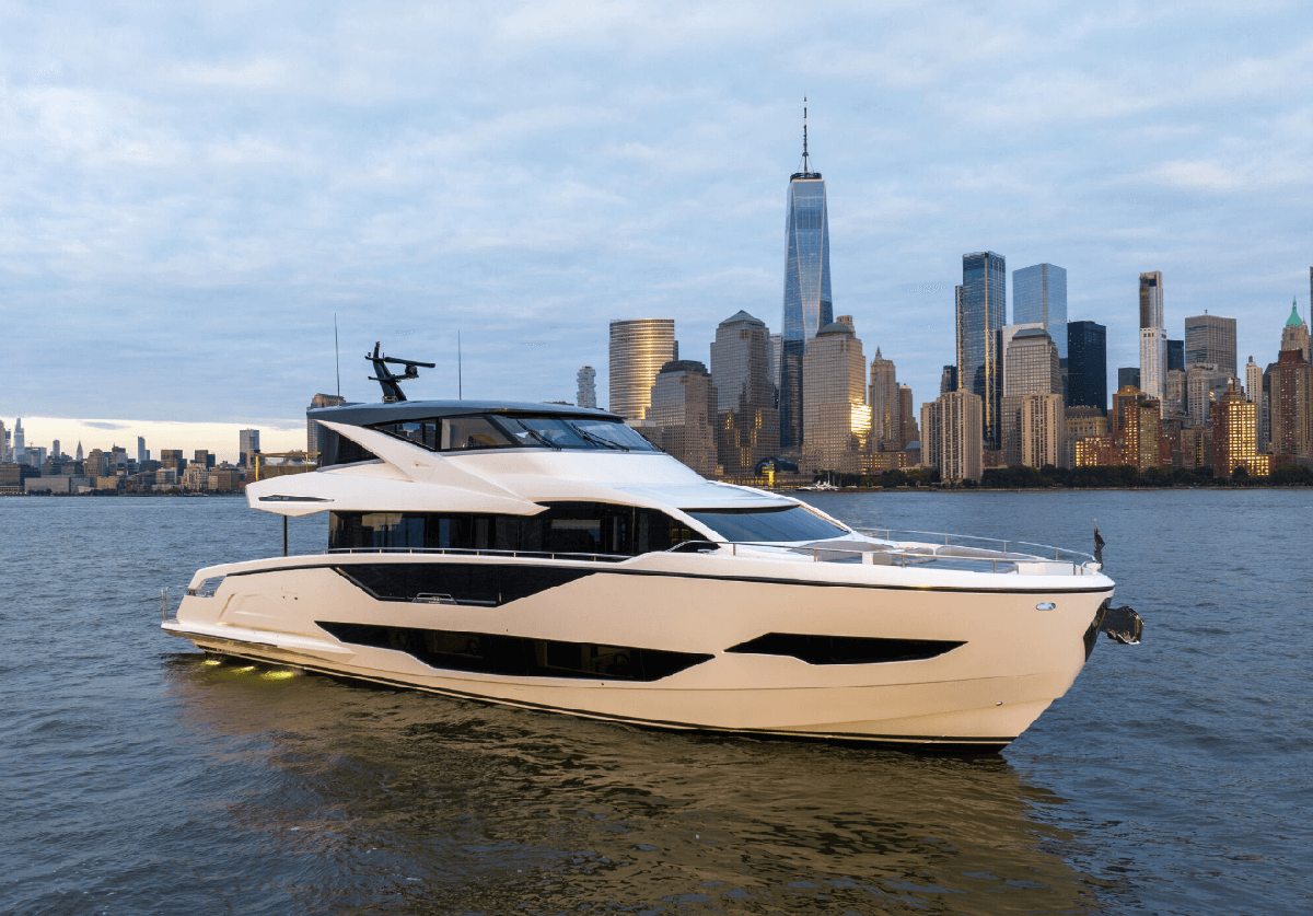 Sunseeker Ocean 182 will make its debut at  the 2023 Fort Lauderdale Boat Show.